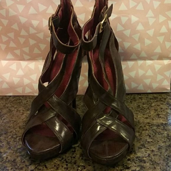 Michael Antonio 6.5 brown platform - Picture 1 of 6